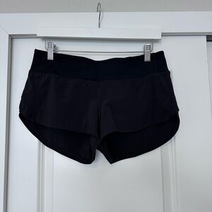 Lululemon Athletica 2.5 inch inseam speed up low rise shorts